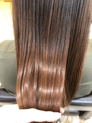 ロング カラー パーマ ヘアアレンジ メンズ キッズ ネイル マツエク・マツパ EnBlesS西宮 マンツーマン神道有基のヘアスタイル