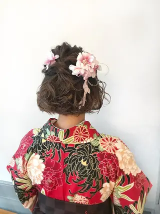 ヘアアレンジ 🪐脱白髪染め 🪐松尾菜々美のヘアスタイル