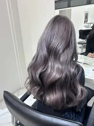 ロング カラー 🩶大人韓国ヘア 渋谷/Satsukiのヘアスタイル