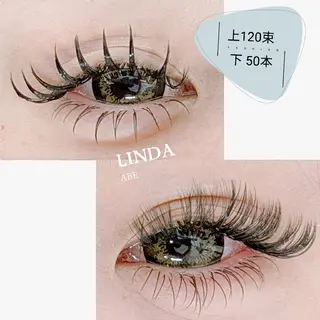 マツエク・マツパ linda ABEのマツエク・マツパデザイン