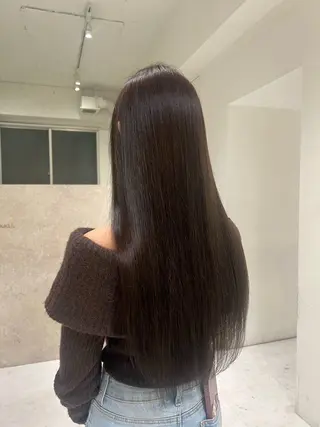 カラー ⟡.·*sayaka 🦋透明感カラーのヘアスタイル