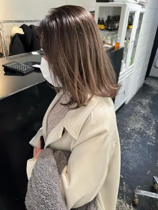 セミロング カラー パーマ ヘアアレンジ メンズ キッズ ネイル マツエク・マツパ アイブロウ ブリーチ　ハイトーン 特化🌈フジタハルキのヘアスタイル