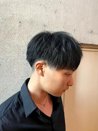 ショート パーマ メンズ 🏆メンズヘア特化 🥇代表りんぺーのヘアスタイル