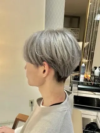 カラー メンズ 畑中 夢のヘアスタイル