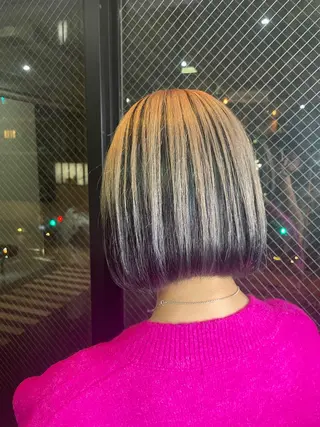 ショート 安田和洋 ブリーチカラー特化のヘアスタイル