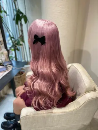 カラー ハイトーン✨艶髪💘 💘 AYANO💘のヘアスタイル