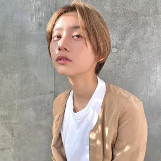 ショート カラー 【ダメージレス施術】 【透明感】北村 拓也のヘアスタイル