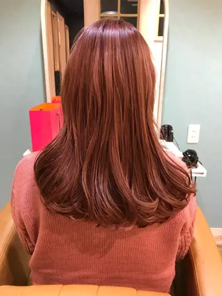 ロング カラー 松井 博徳のヘアスタイル