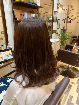 ロング カラー サトウ シューイチのヘアスタイル
