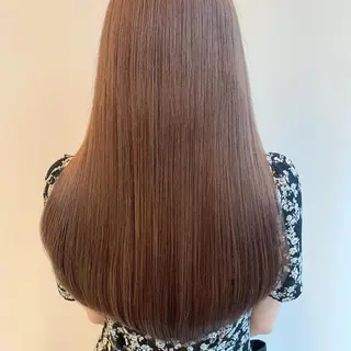 ロング 山口 莉奈のヘアスタイル
