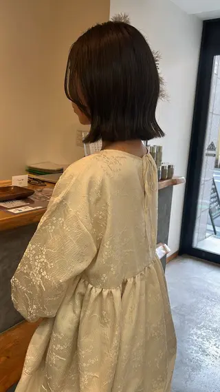 カラー 透明感カラー🫧 高田李胡のヘアスタイル
