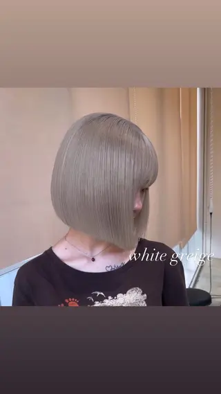 ショート カラー 💜ハイトーン💛 マジカルかいちゃんのヘアスタイル
