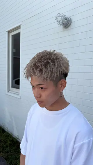 メンズ Joule大分 メンズ特化植木永遠のヘアスタイル