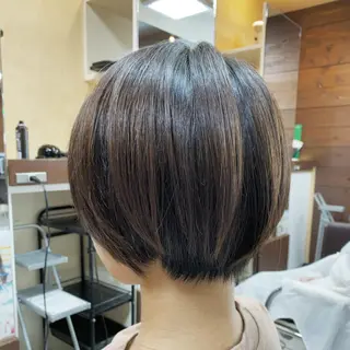 ショート カラー 似合わせ/前髪カット /店長   村上直也のヘアスタイル