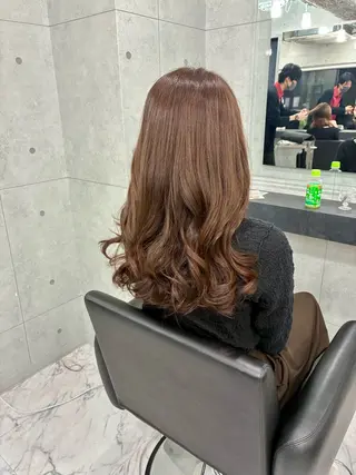 ロング Endearing 🌟銀座のヘアスタイル