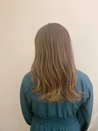 セミロング カラー 入江 允のヘアスタイル
