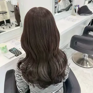 カラー 🤍ブリーチなし ブラウンhimi🤍のヘアスタイル
