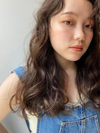 ロング カラー ヘアアレンジ ナカジマ ボブ/レイヤーのヘアスタイル