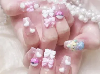 ネイル 💙羽生 彩光💙のネイルデザイン