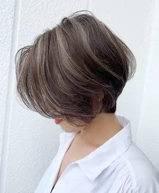 ショート エヌプランツ 和泉府中のヘアスタイル