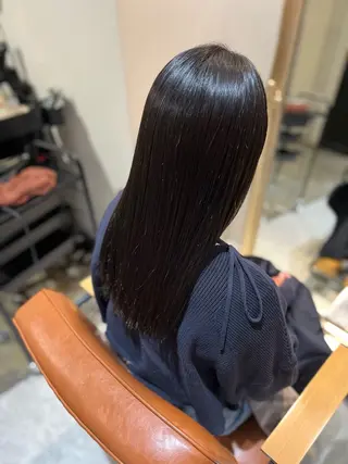 セミロング パーソナル診断 髪質改善TRのヘアスタイル