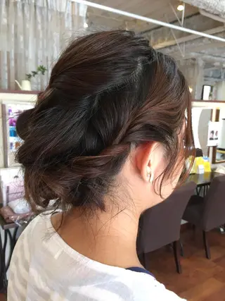 ヘアアレンジ 髪質改善・縮毛矯正/ 下村陽平のヘアスタイル
