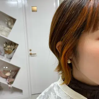ショート カラー 坂本 沙也加のヘアスタイル