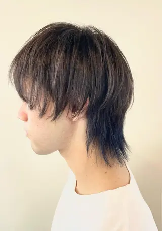 ミディアム カラー メンズ FLAGS YAMATOのヘアスタイル