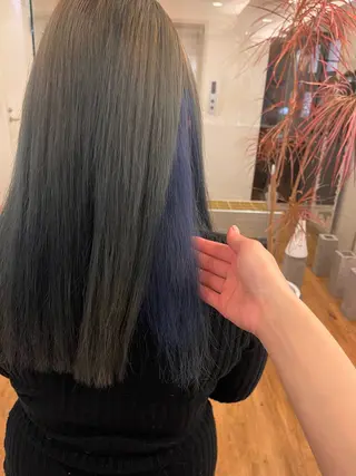 ロング カラー un.le.pont ルカ 🎨のヘアスタイル