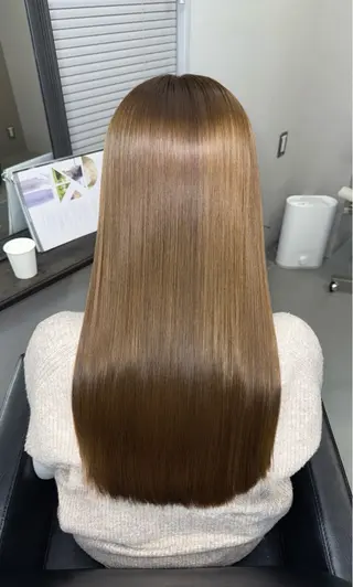ロング カラー 縮毛矯正/韓国 /店長/KANATOのヘアスタイル