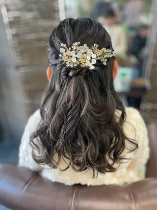 ロング ヘアアレンジ 沢田 瞳のヘアスタイル