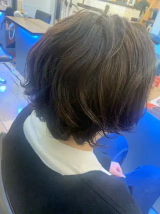 ショート パーマ Lagom なかだのヘアスタイル
