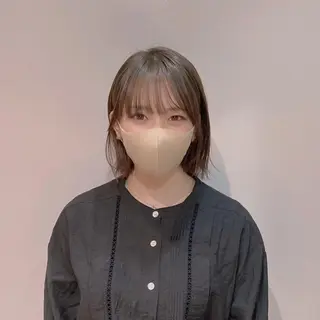 ショート パーソナルカラー lapiax阿部のヘアスタイル