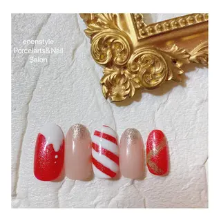 ミディアム ネイル 👑enen style👑のネイルデザイン