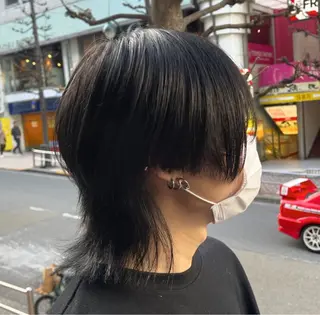 ミディアム メンズ メンズパーマ専門 /縦落ち/渋谷駅近のヘアスタイル