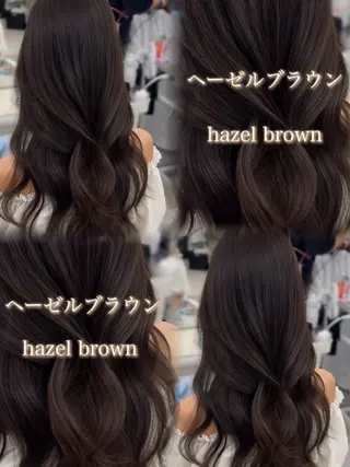 セミロング カラー ヘアアレンジ 顔周り&ミディアム 特化/池袋/kokiのヘアスタイル