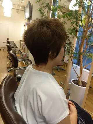 ショート Uketoru 横田健のヘアスタイル