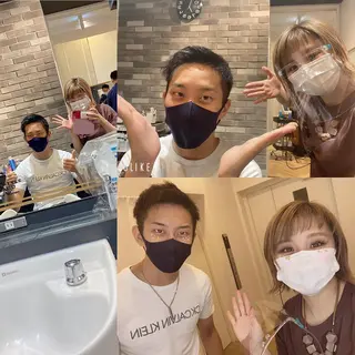 ショート カラー パーマ ヘアアレンジ メンズ キッズ ネイル マツエク・マツパ ✂︎ショート、ボブ、 レイヤー🩵YUMIのヘアスタイル