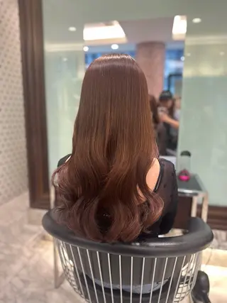 ロング 韓国カラーお任せ❤️ アサコサユリ🎀の眉毛・アイブロウイメージ
