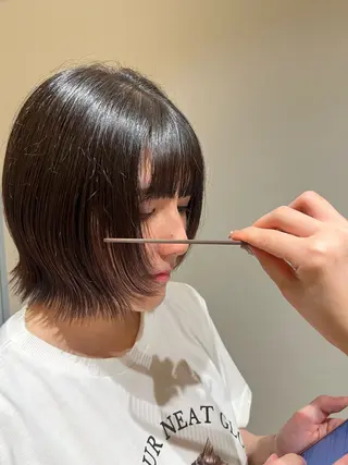 ミディアム 新宿 Chiakiのヘアスタイル