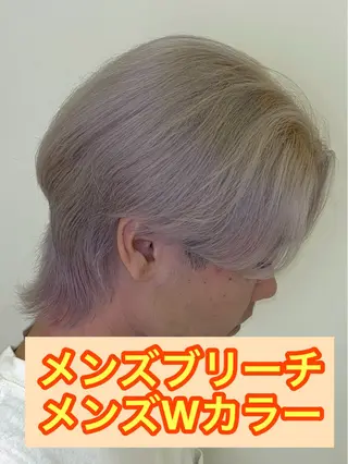 ショート カラー メンズ メンズパーマ&メンズ 縮毛矯正/平野/渋谷のヘアスタイル