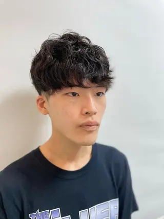 ミディアム 水島 脩のヘアスタイル