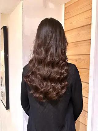 ロング パーマ 吉田 光佑のヘアスタイル