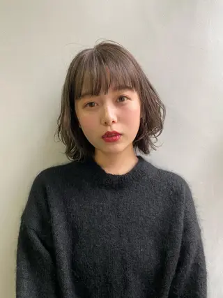 ショート パーマ 低ダメージパーマ ケアパーマ/武田明大のヘアスタイル