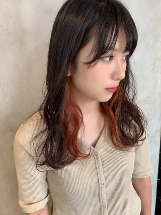 カラー なかの たくみのヘアスタイル