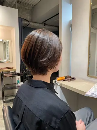 ショート レイヤー♡ 石川優奈のヘアスタイル