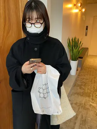ミディアム 砂原 ひよりのヘアスタイル