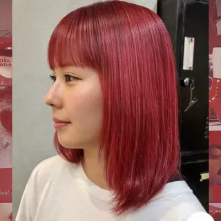 ミディアム powderhair_luminity所属・矢澤涼夏 🎀ツヤ髪のヘアスタイル