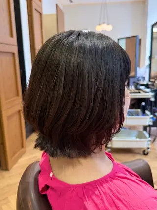 ショート 溝口 槙里也のヘアスタイル