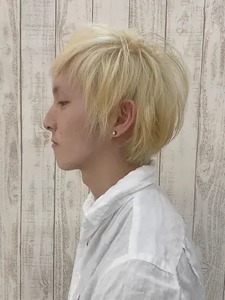 ショート カラー メンズ リリー /Men's/パーマのヘアスタイル